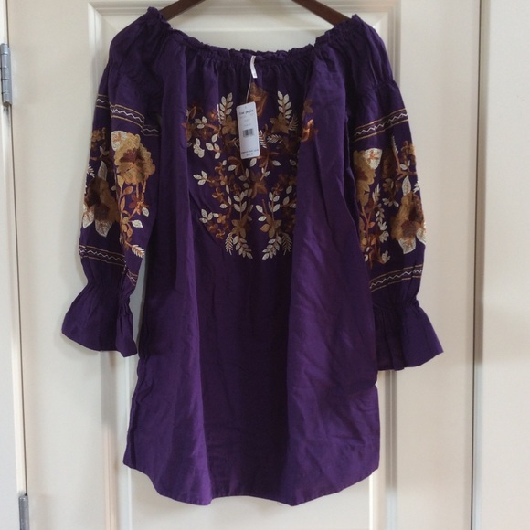 BNWT Free People - Fleur Du Jour Shift Dress - Picture 5 of 6